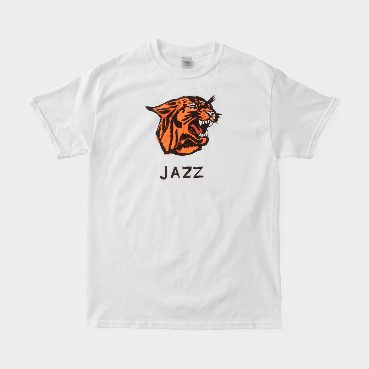 Jazz Cat T-Shirt – White – DNO
